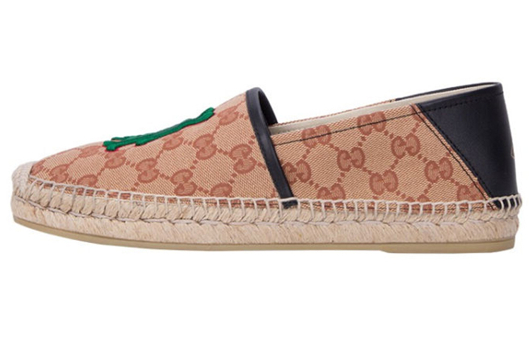 GUCCI GG Casual Shoes Brown Black