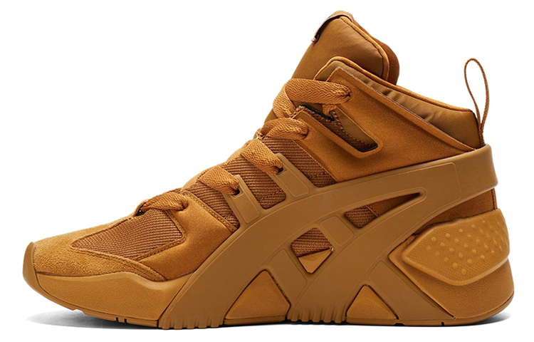 Onitsuka Tiger Big Logo Trainer Puffed Shoes 'Brown'