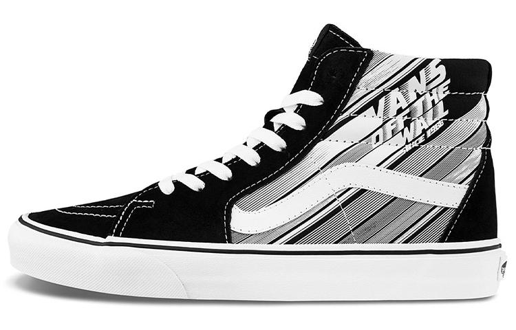 Vans SK8 Hi Black White Unisex 'Black White'