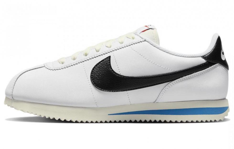 Nike Cortez White Black Light Photo Blue Women's
