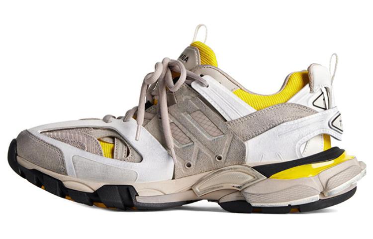 Balenciaga Track Sneakers 'Yellow White Beige' Women's