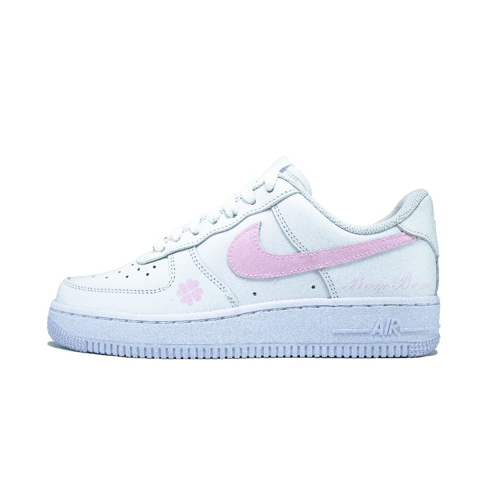 Nike Air Force 1 Skateboard Shoes Women's Low-Top White/Pink