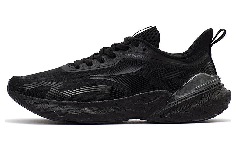 361° Popping Foam 3.0 Cushioned Slip Resistant Abrasion Resistant Low Top Running Shoes Men's Black