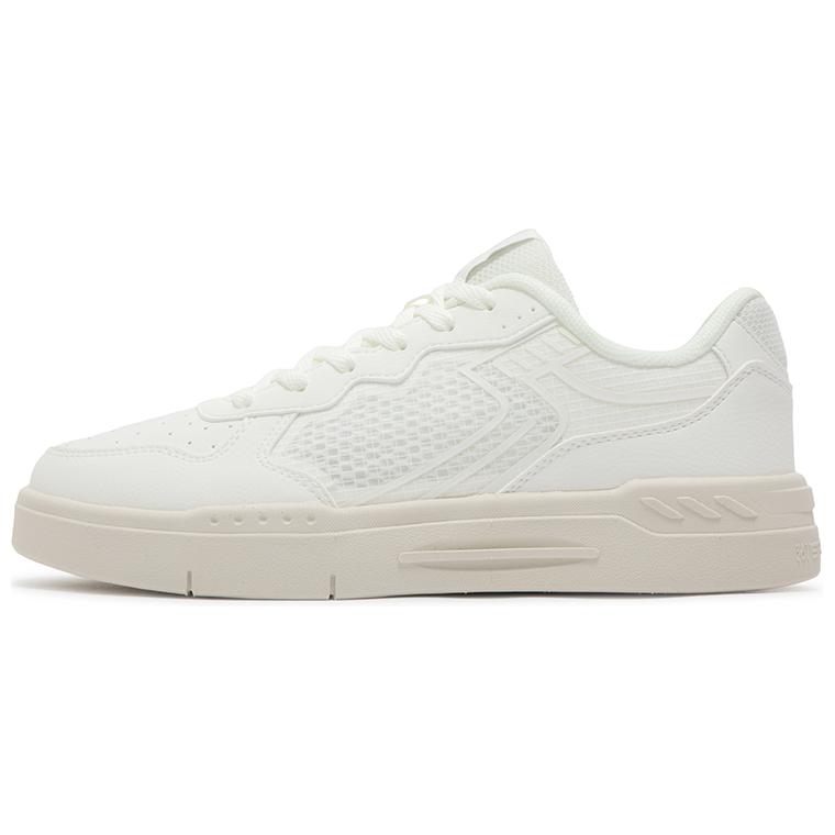 361° Slip-Resistant Breathable Low-Top Skateboard Shoes Women's White