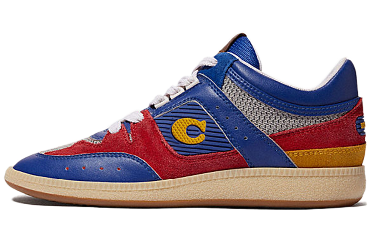 COACH CitySole Stylish Skateboarding Shoes Women's Blue Red