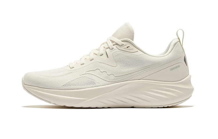 Saucony LANCER 3 Wear-Resistant Slip-Resistant Low-Top Running Shoes Unisex Beige