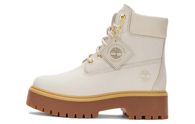 Timberland Stone Street 6 Inch Platform Waterproof Boot 'Light Taupe' Women's