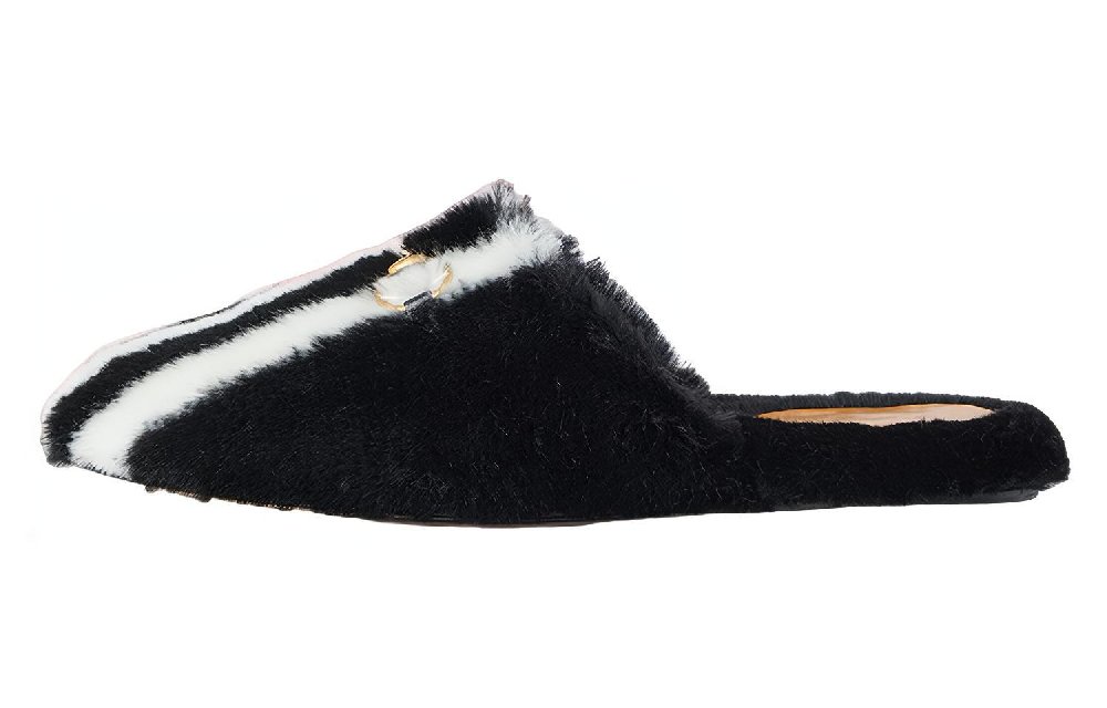 Adidas Originals x GUCCI Wrap-toe Slippers Women's Black White