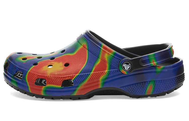 Crocs Classic Solarized Clogs 'Blue Orange'