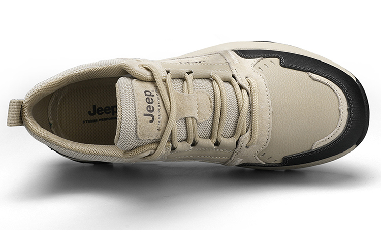 Jeep Abrasion Resistant Low Top Outdoor Shoes Men's Sand