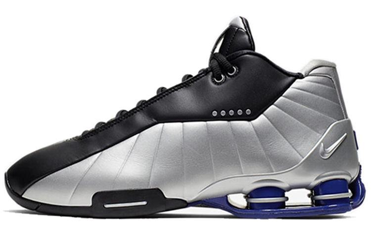 Nike Shox BB4 Black Silver Lapis