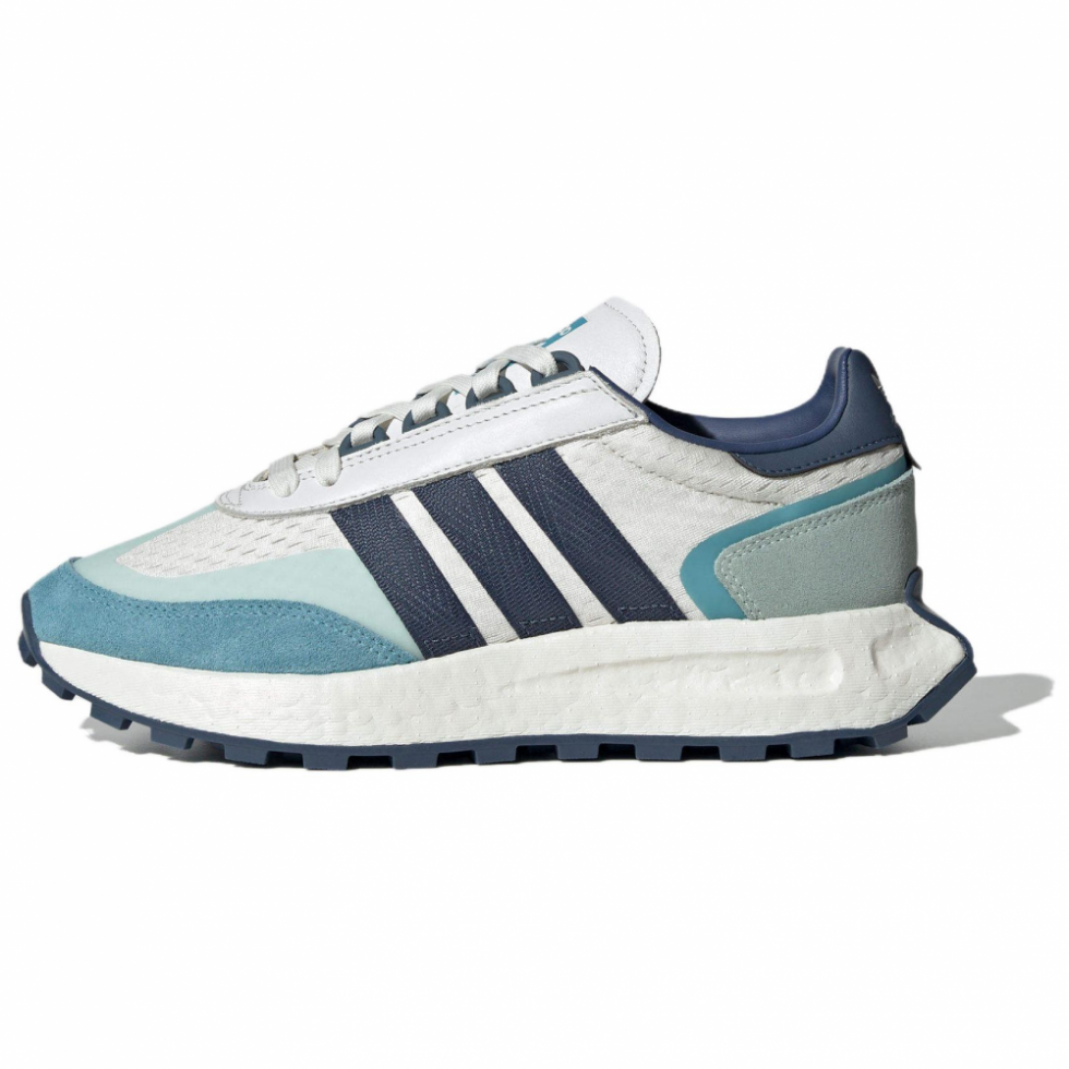 Adidas Originals Retropy E5 Anti-Slip Wear-Resistant Low-Top Casual Shoes Women's Blue White