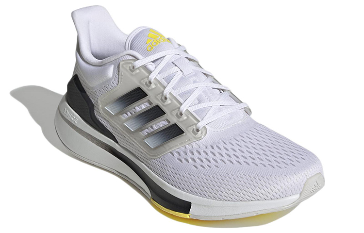 Adidas EQ21 Run 'White Beam Yellow' купить в интернет-магазине Yoocart с быстрой доставкой по России.