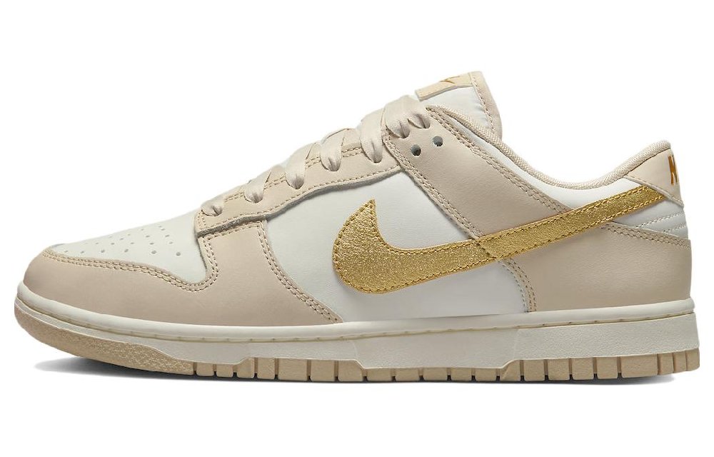 Nike Dunk Low Phantom Metallic Gold Women's