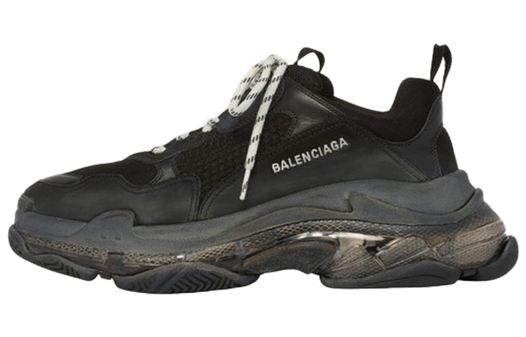 Balenciaga Triple S Trainer 'Black Clear Sole' Women's