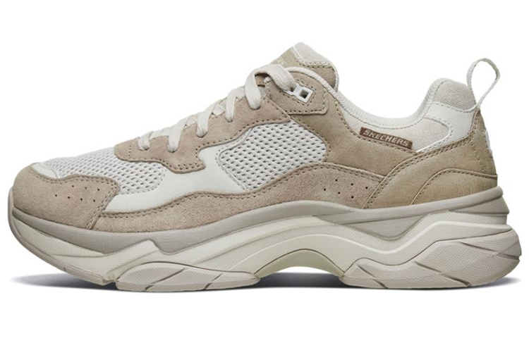 Skechers Staxed Running Shoes White/Brown