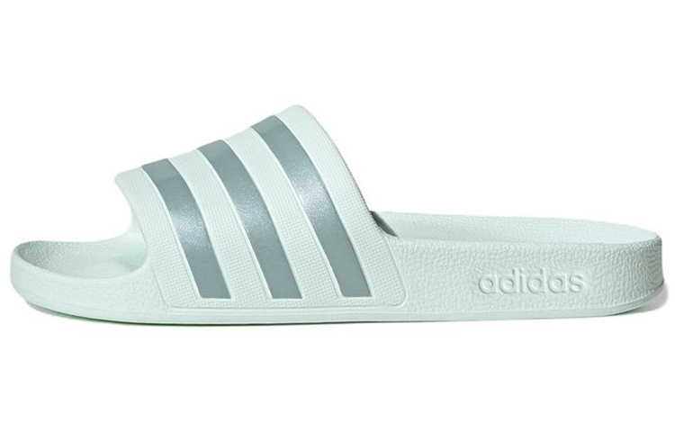 Adidas Adilette Aqua 'Light Green' Women's