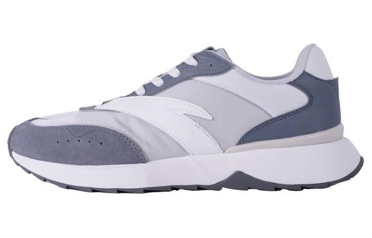 Anta HERITAGE 70 Anti-Slip Wear-Resistant Low-Top Casual Shoes Men's Gray White