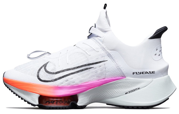 Nike Air Zoom Tempo Next% FlyEase White Flash Crimson Spruce Aura