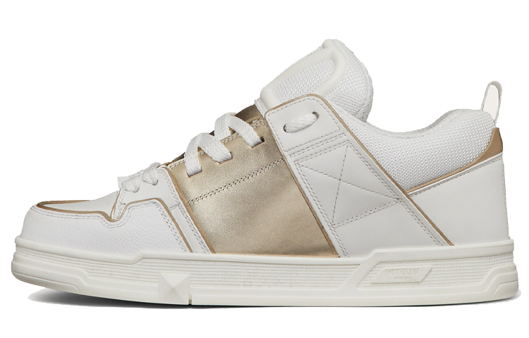 Valentino Garavani Open Skate Leather Low Top White Women's