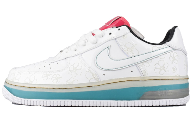 Nike Air Force 1 Low Supreme Max Air White Cerise Paradise Aqua