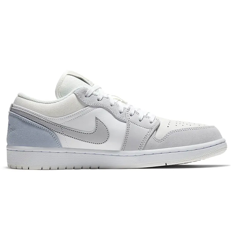 Jordan Air Jordan 1 Vintage Basketball Shoes Unisex Low top White/Gray купить в интернет-магазине Yoocart с быстрой доставкой по России.