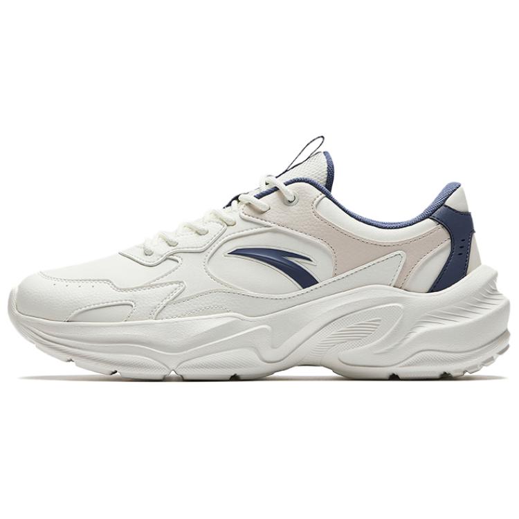 Anta Little Millennium Abrasion Resistant Breathable Low Top Casual Shoes Men's Blue White