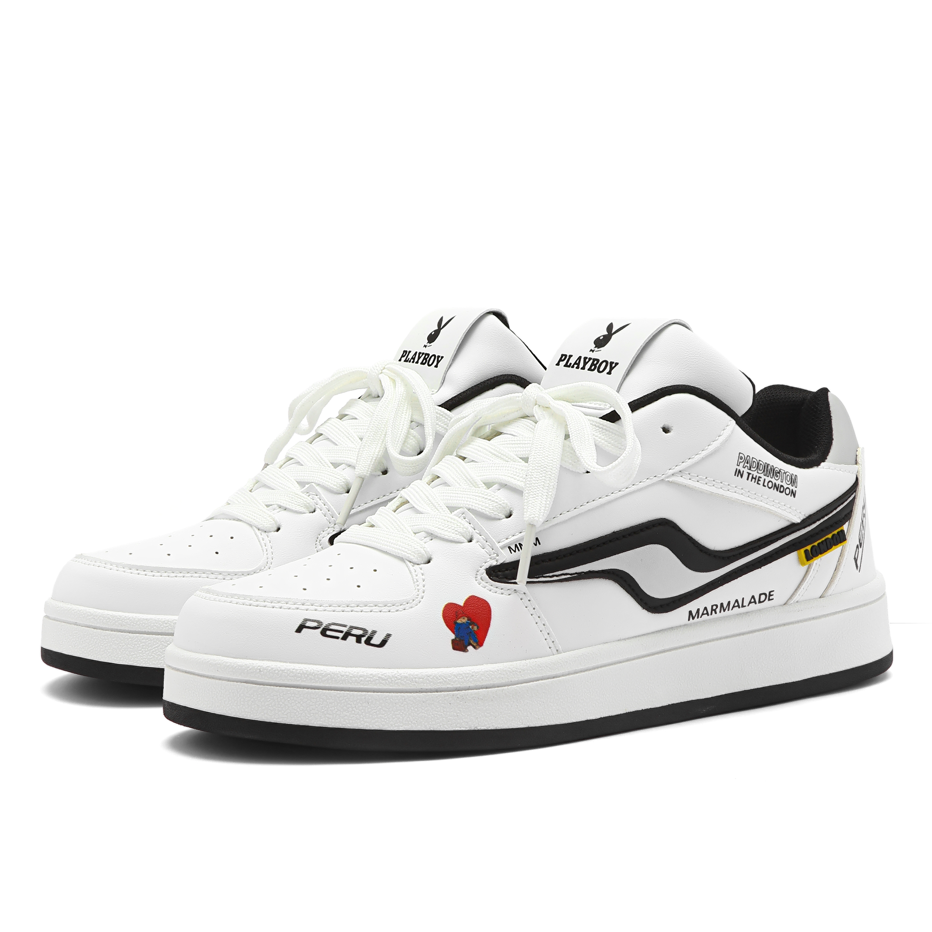 Playboy Low top Skateboard Shoes Men's купить в интернет-магазине Yoocart с быстрой доставкой по России.