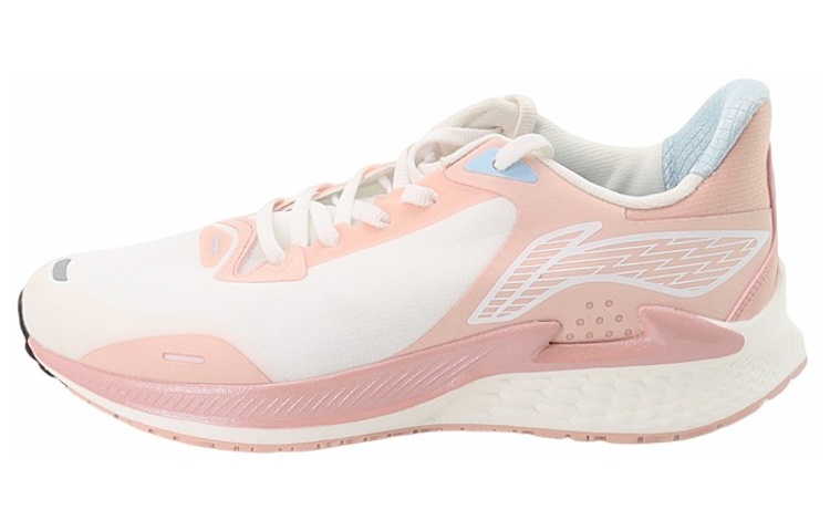 LiNing Anti-Slip Wear-Resistant Low-Top Running Shoes Women's Pink