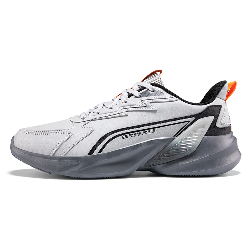 361° Anti-Slip Wear-Resistant Low-Top Casual Running Shoes Men's Gray