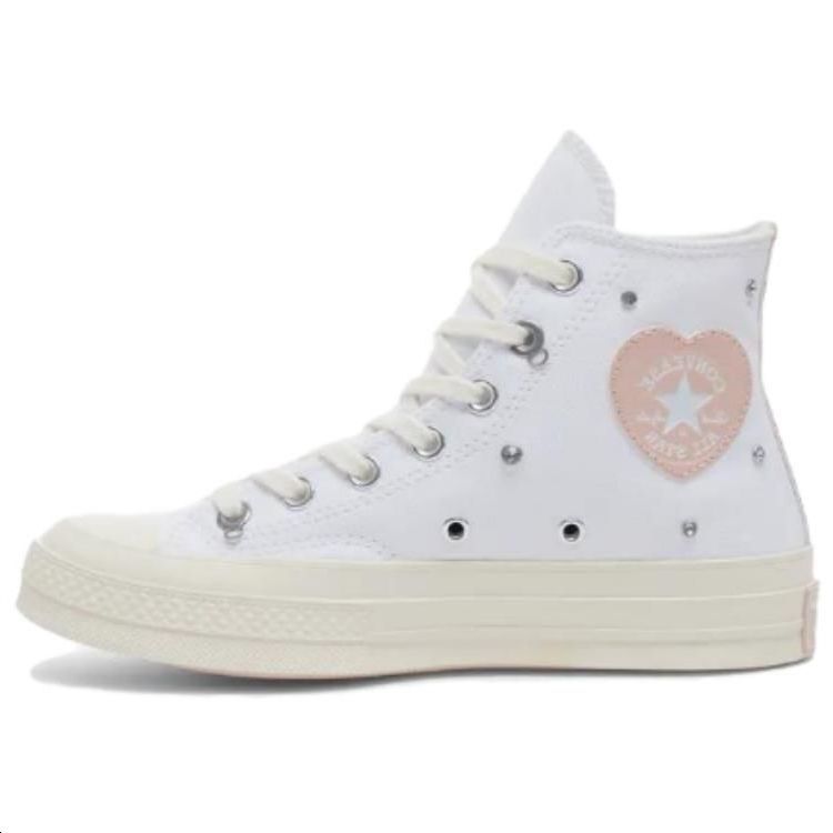 Converse 1970s Anti-Slip Wear-Resistant High-Top Canvas Shoes Unisex White