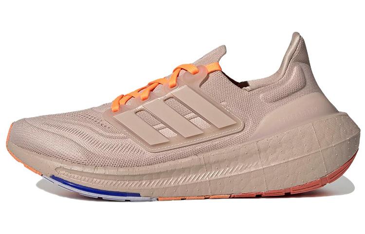 Adidas Ultra Boost Light Wonder Taupe Solar Red