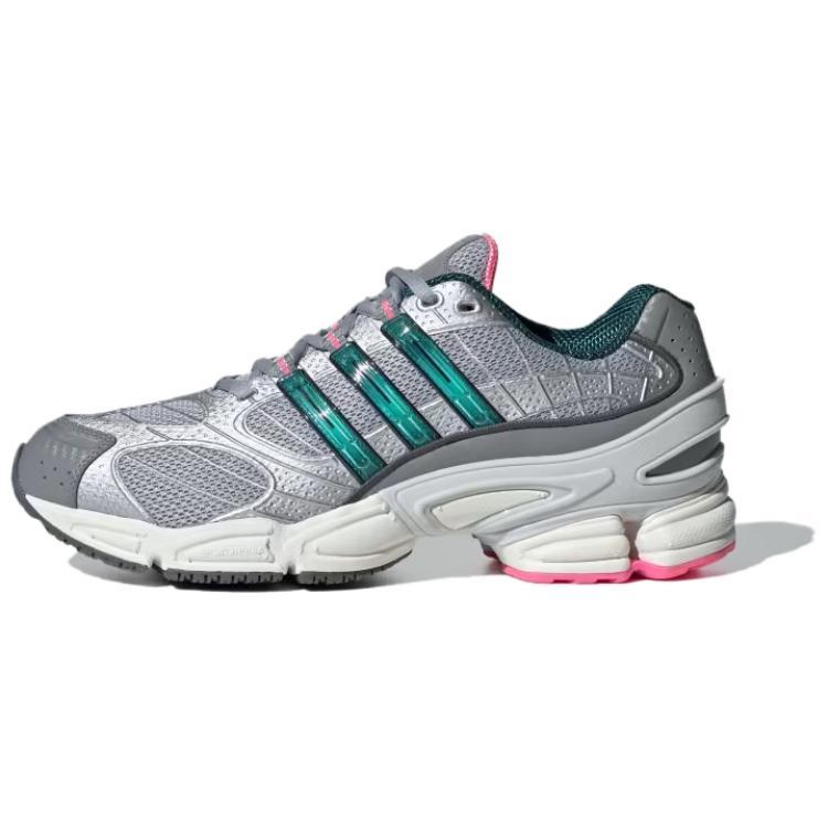 Adidas Ozweego Anti-Slip Wear-Resistant Low-Top Casual Shoes Unisex Gray Green