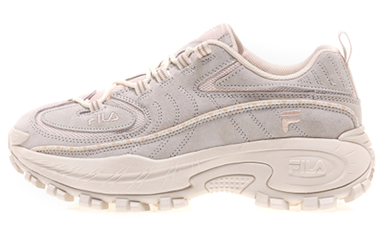 FILA Fashion Sneakers Cushioning Anti-Slip And Wear-Resistant Low-Top Chunky Sneakers Unisex Gray