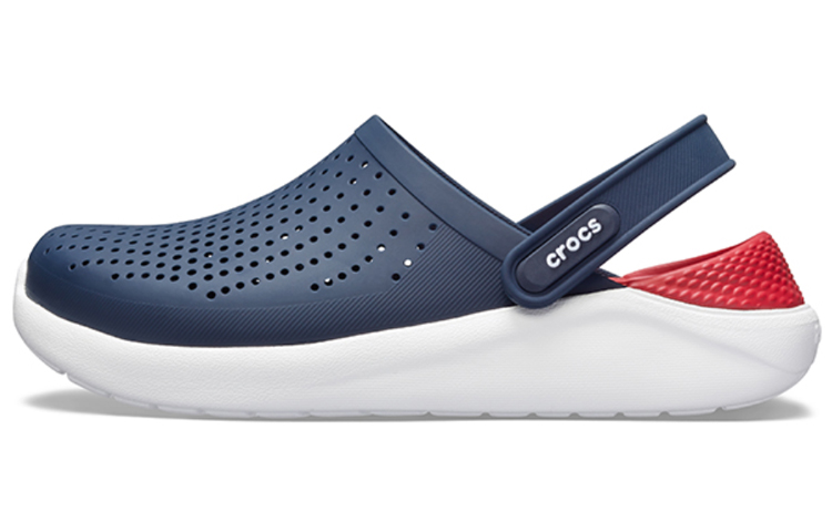Crocs LiteRide Shoe Beach Sandals Unisex Blue Red