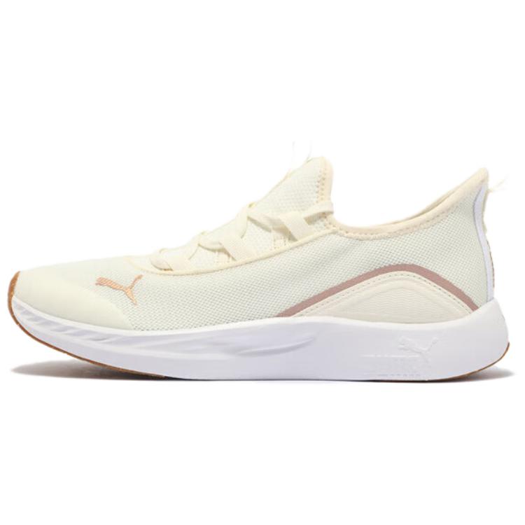 PUMA Slip Resistant And Breathable Low Top Casual Running Shoes Women's Rose Gold
