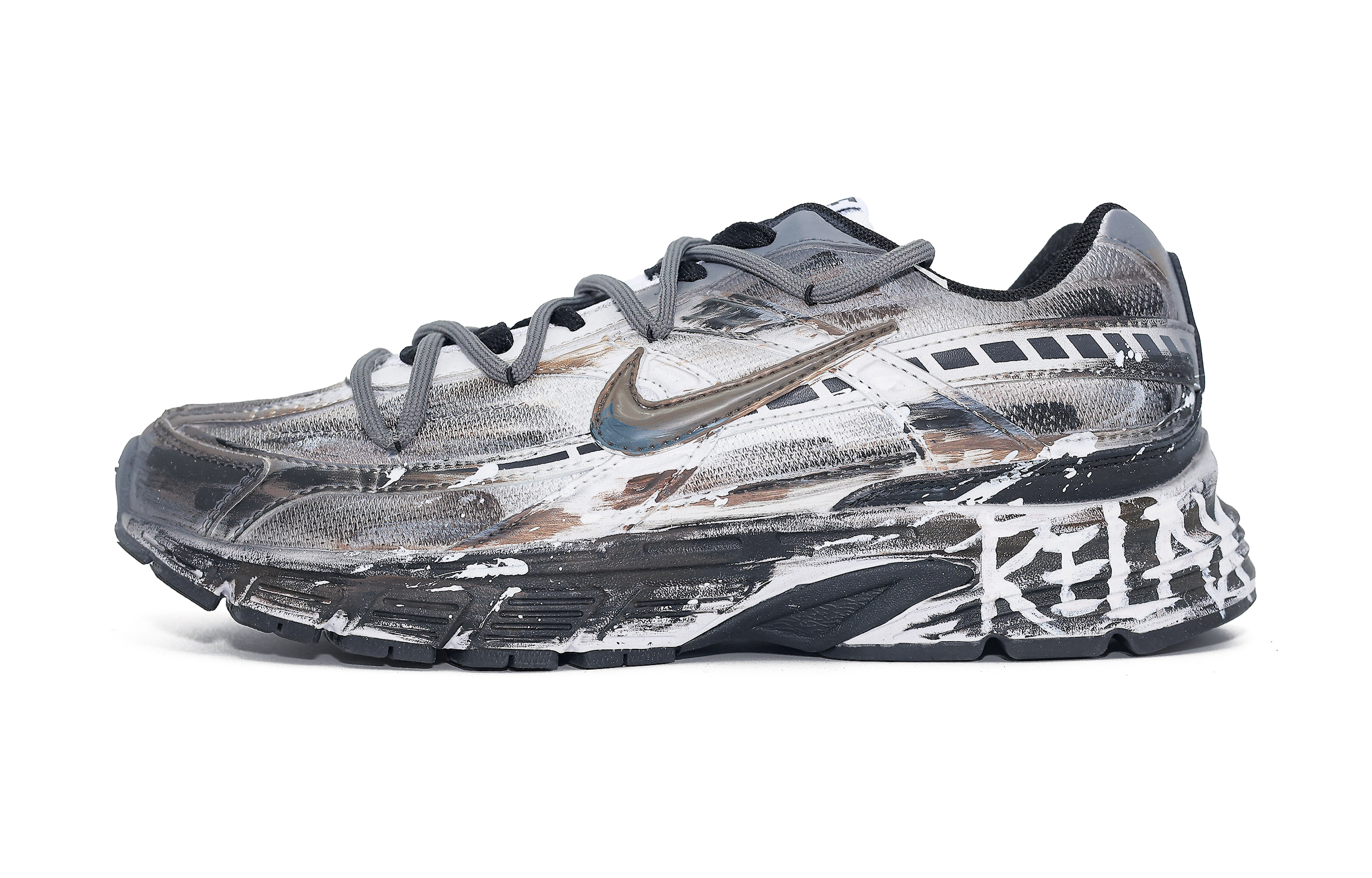 Nike Initiator Breathable Low top Casual City Commute Running Shoes Unisex Black Brown