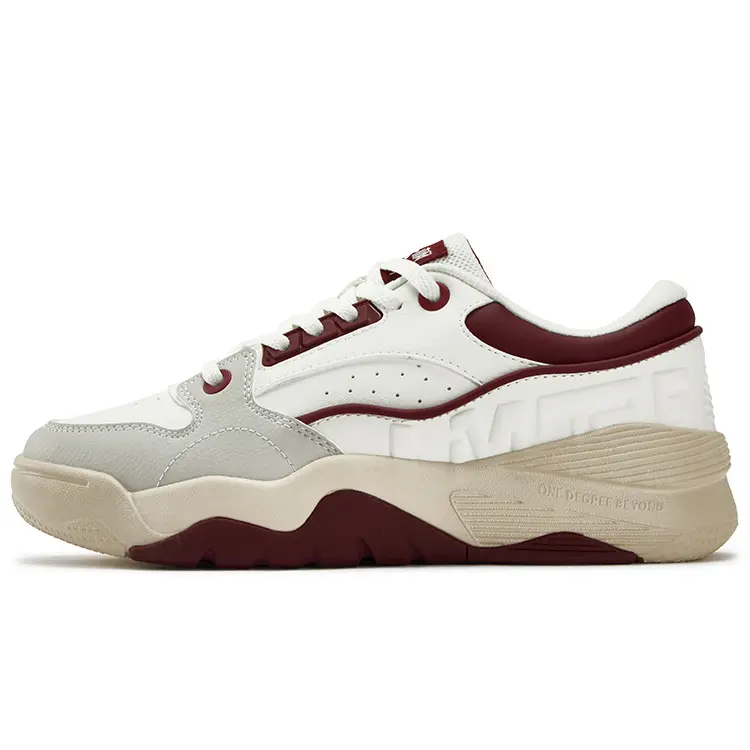 361° Model Burning 5.0 Abrasion Resistant Support Low Top Skateboard Shoes Women's Black Cherry