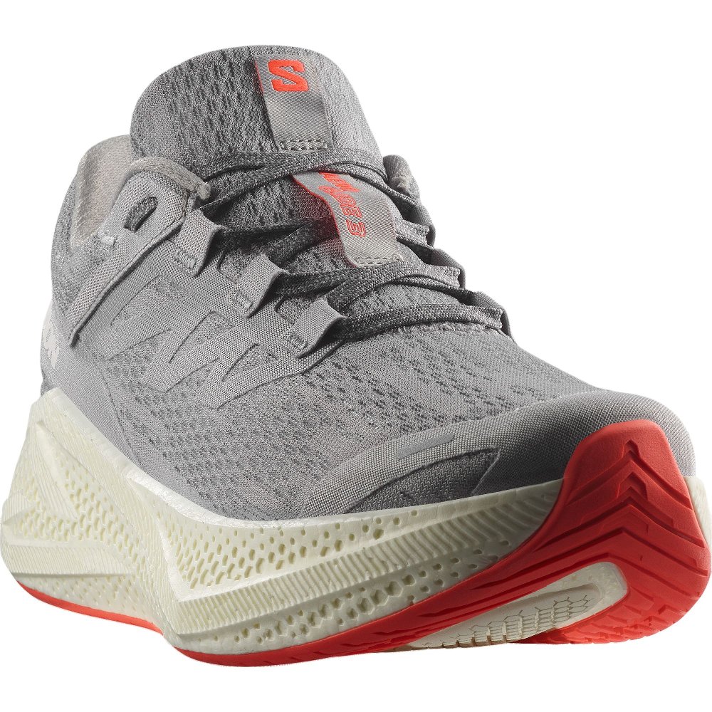 SALOMON Aero Glide Slip-Resistant Low-Top Running Shoes Men's Gray