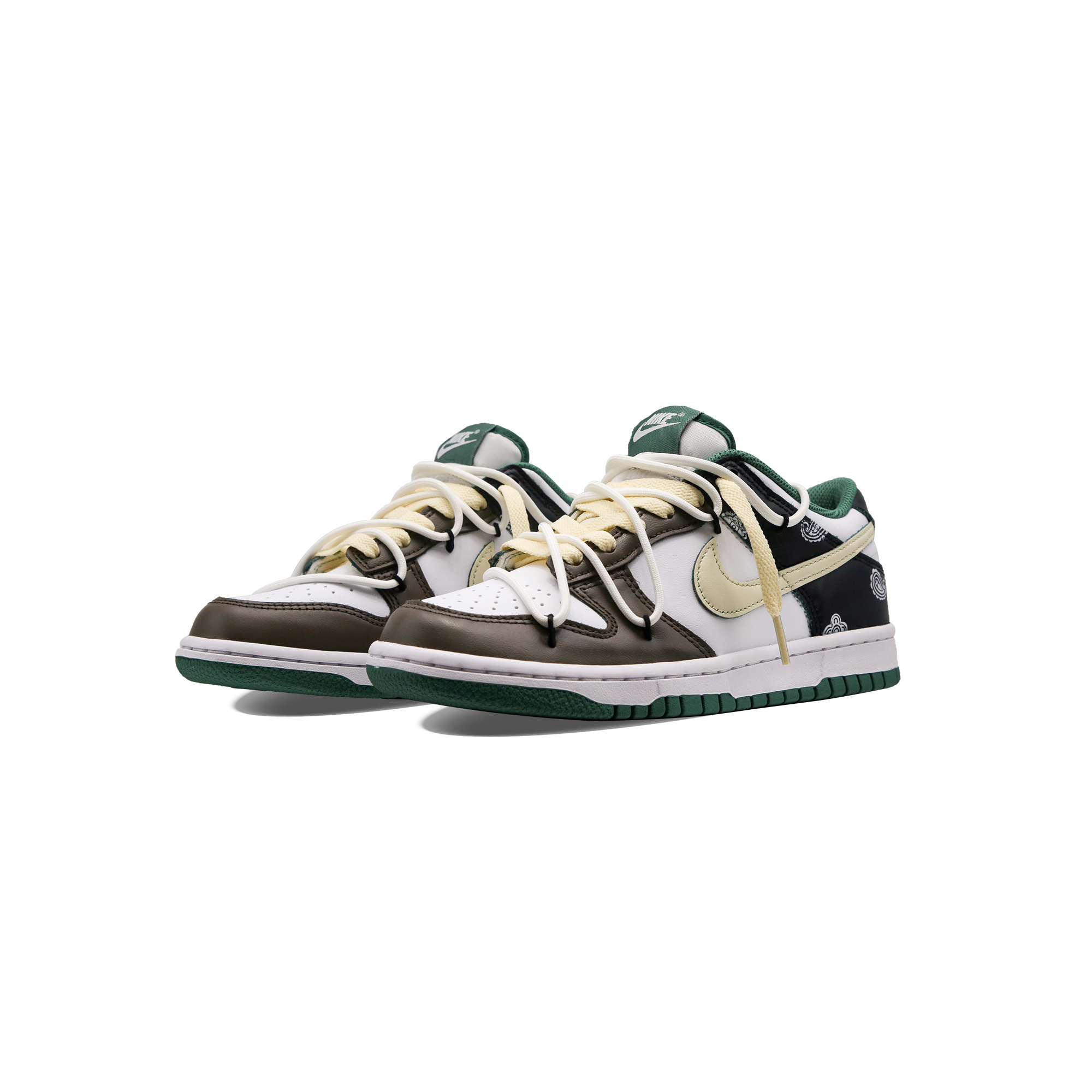 Nike Dunk Skateboard Shoes Unisex Low-Top Black White Brown купить в интернет-магазине Yoocart с быстрой доставкой по России.