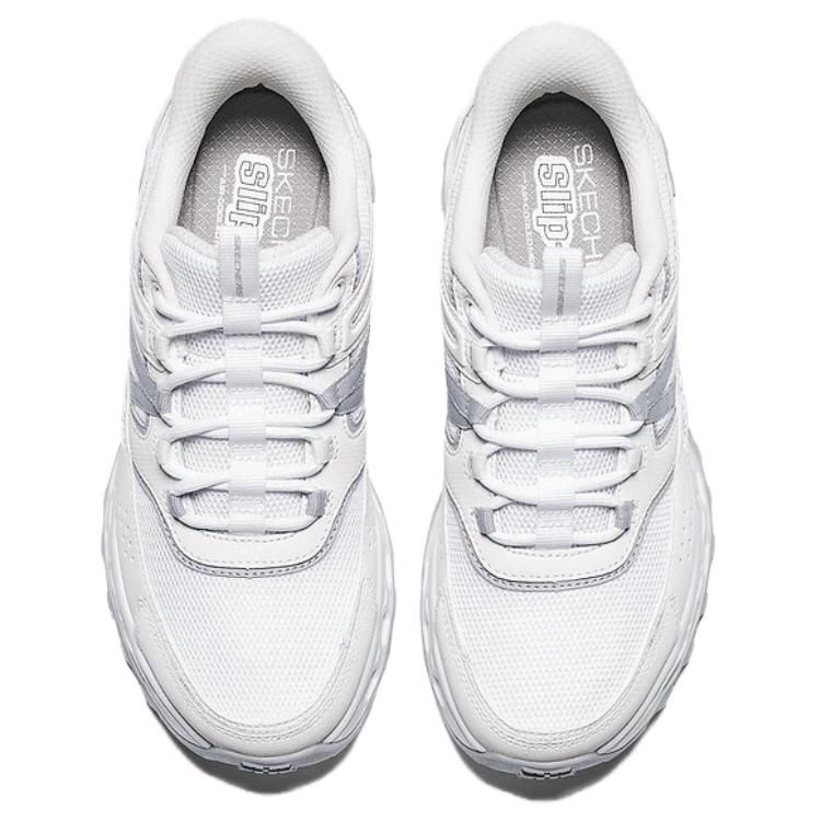 Skechers OUTDOOR Low Top Casual Shoes Women's White Gray купить в интернет-магазине Yoocart с быстрой доставкой по России.