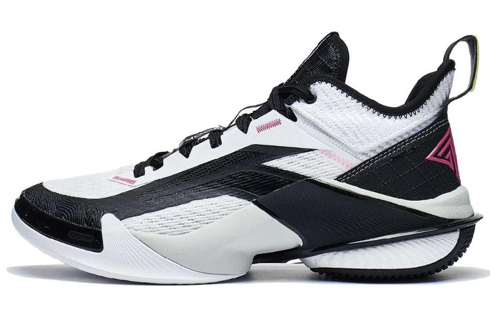 LiNing Power 10 Mid-Top Performance Basketball Shoes Men's White