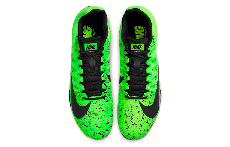 Nike Air Zoom Rival S 9 Spikes 'Electric Green Speckled'