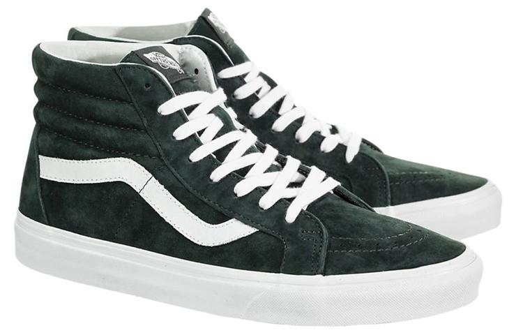 Vans Sk8 Hi Re Issue Pig Suede Darkest Spruce купить в интернет-магазине Yoocart с быстрой доставкой по России.