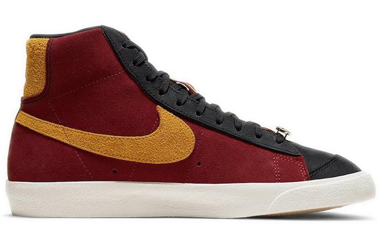 Nike Blazer Mid 77 Black Team Red University Gold Women's купить в интернет-магазине Yoocart с быстрой доставкой по России.