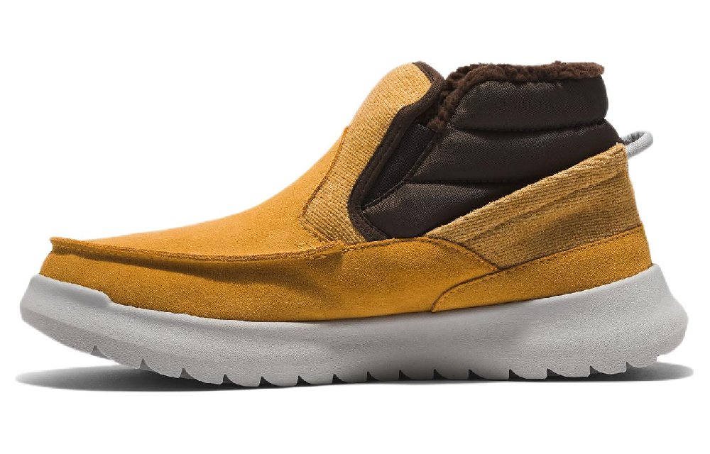 Timberland EZ LOUNGE Abrasion-Resistant Ankle-Length Outdoor Boots Yellow White