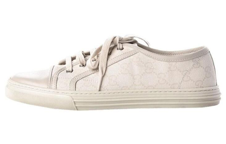 GUCCI Gg Low 'Cotton Washed White'