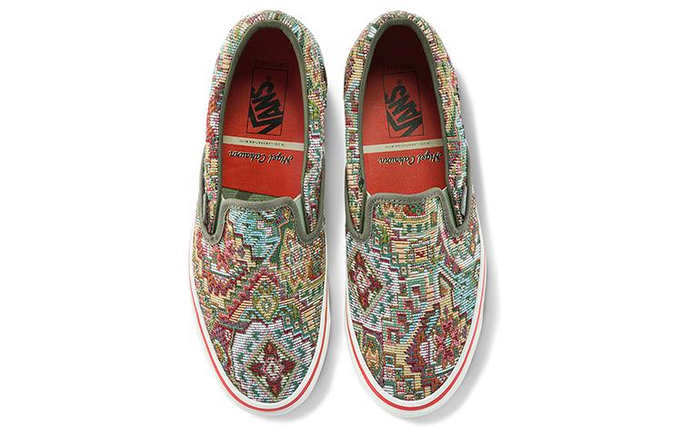 Slip On Nigel Cabourn X Og Classic Vans Lx 'Carpet Green Mix'