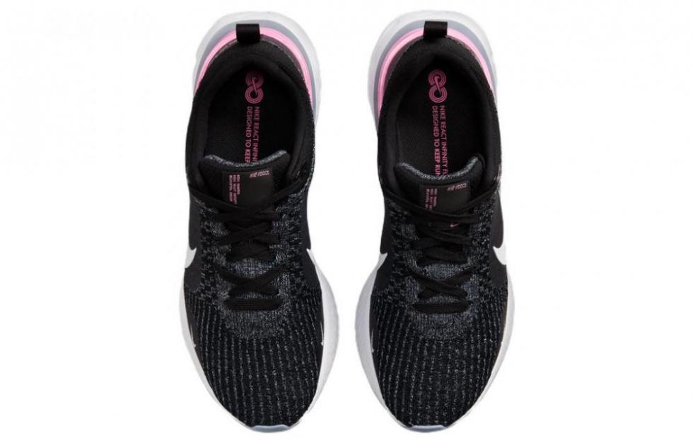 Nike React Infinity Run Black Football Grey Pink купить в интернет-магазине Yoocart с быстрой доставкой по России.