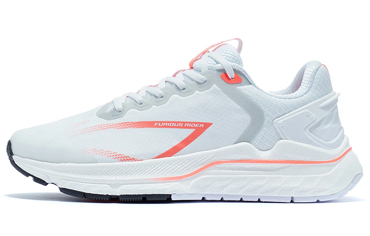 LiNing Shock Absorbers With Slip Resistant And Abrasion Resistant Properties Low Top 䨻 Running Shoes Men's White